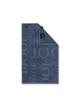 JOOP | Gästetuch 30x50cm STUDIO REPEAT Kupfer | dunkelblau